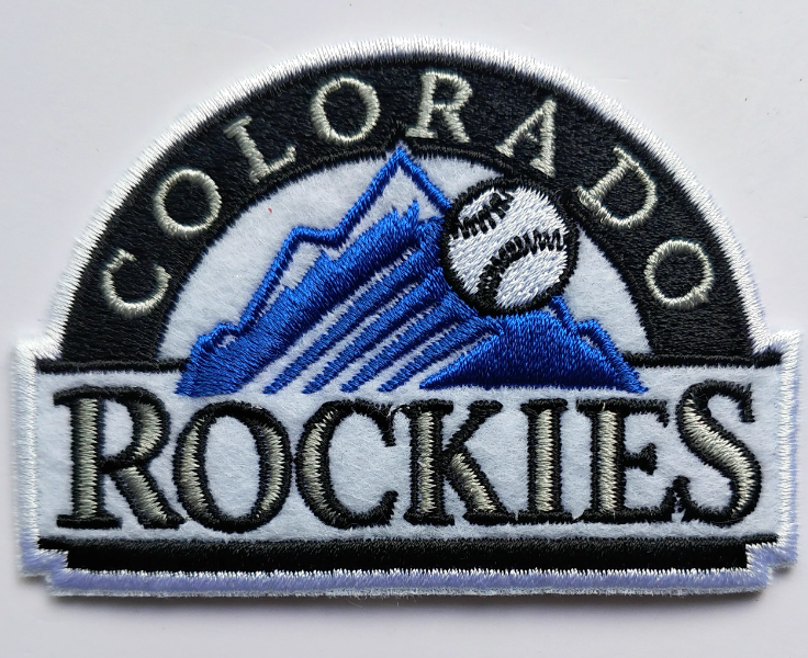 Colorado Rockies Logo Iron on Patch 5.5CMx7.8CM